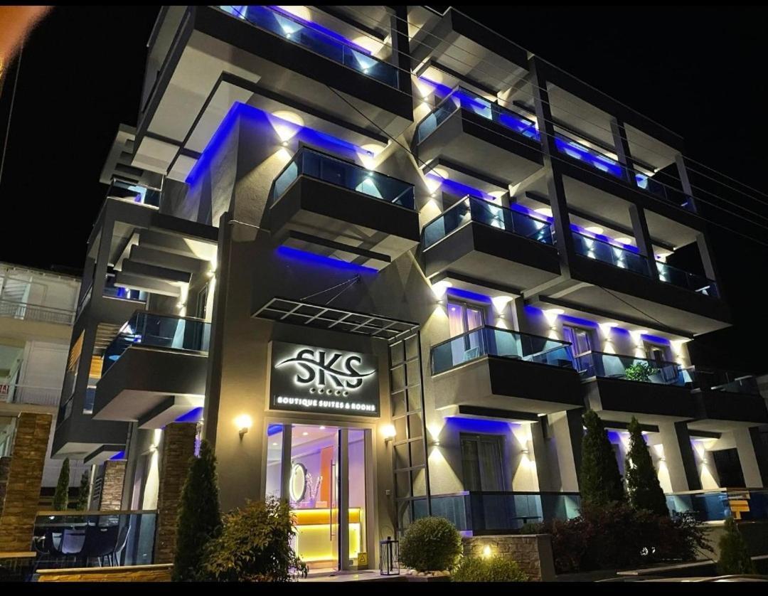Sks Luxury Suites & Rooms Paralía Dış mekan fotoğraf