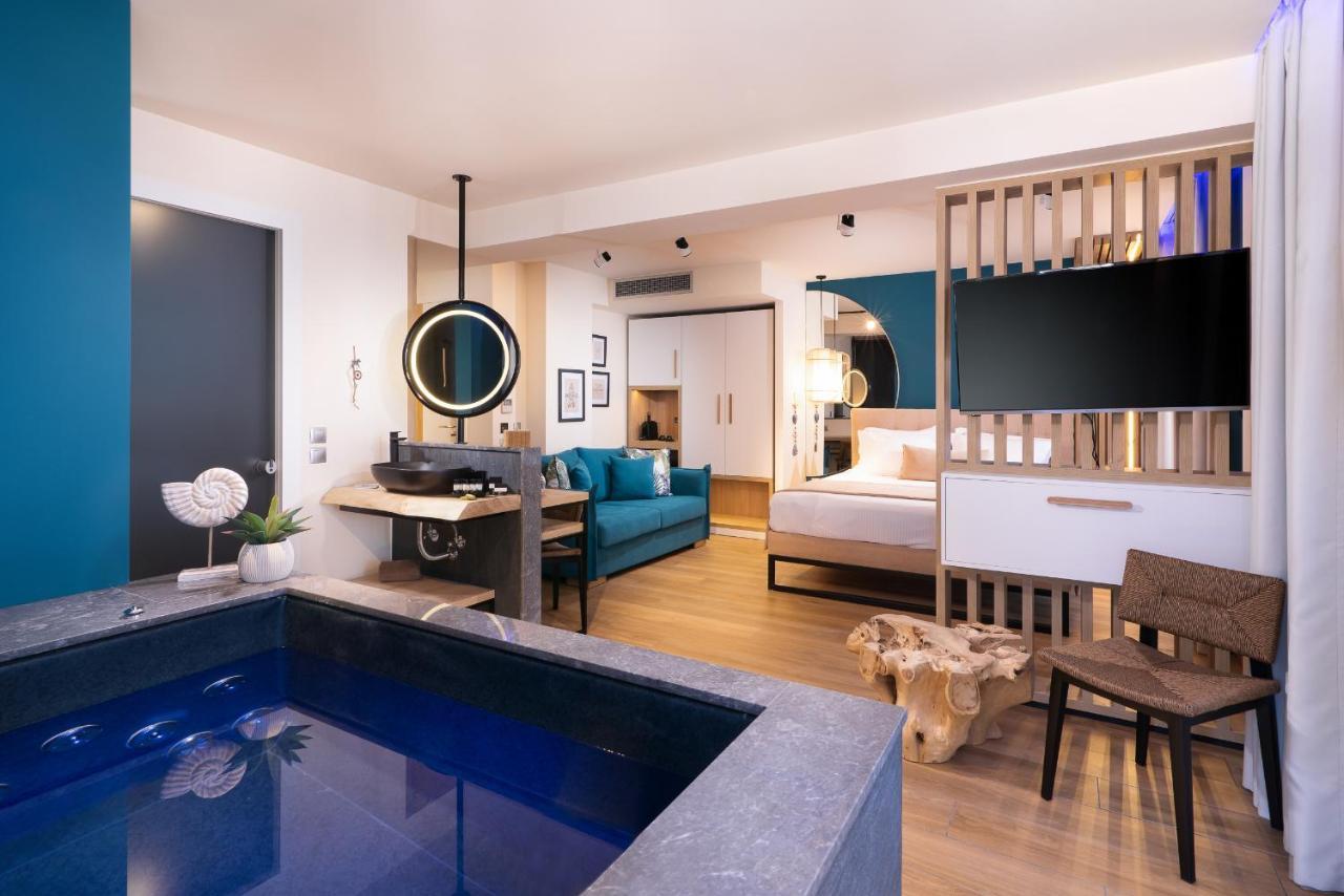 Sks Luxury Suites & Rooms Paralía Dış mekan fotoğraf