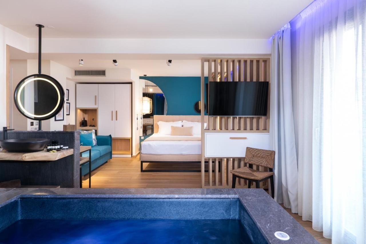 Sks Luxury Suites & Rooms Paralía Dış mekan fotoğraf